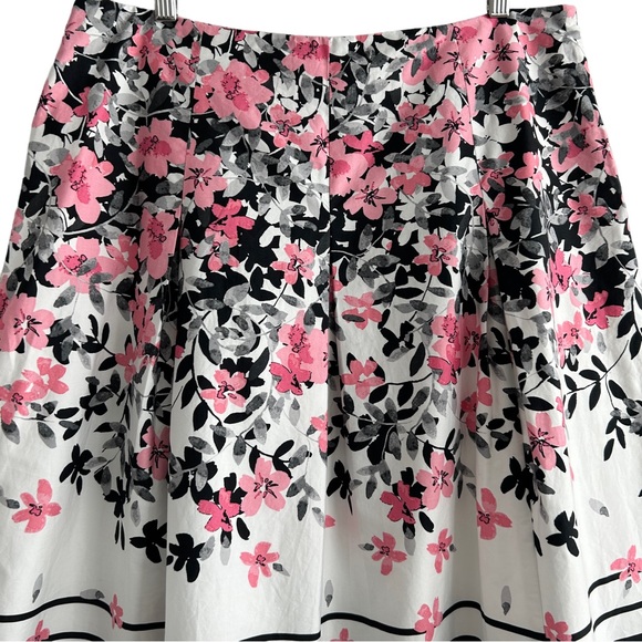 Charter Club La Vie L'Amour Floral Bloomcore Pleated Skirt (10) - Picture 5 of 16
